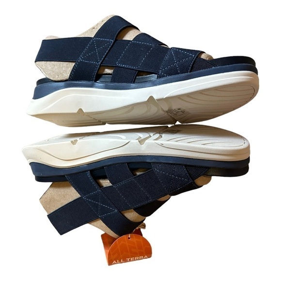 JBU by Jambu Ava Wedge Sandal in navy - Picture 6 of 12